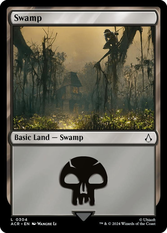 Image for Swamp (0304) (304) (ACR) - Magic: The Gathering