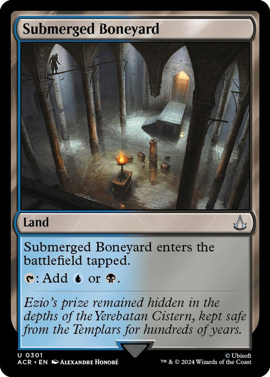 Image for Submerged Boneyard (301) (ACR) - Magic: The Gathering