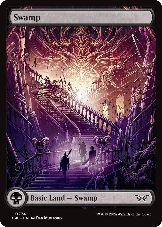 Image for Swamp (0274) - Full Art (274) (DSK) - Magic: The Gathering