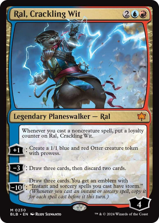 Image for Ral, Crackling Wit (230) (BLB) - Magic: The Gathering