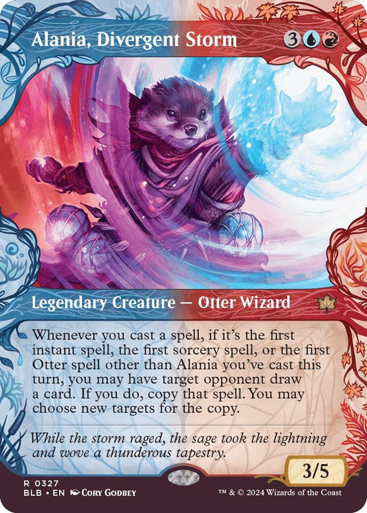 Image for Alania, Divergent Storm (Showcase) (327) (BLB) - Magic: The Gathering