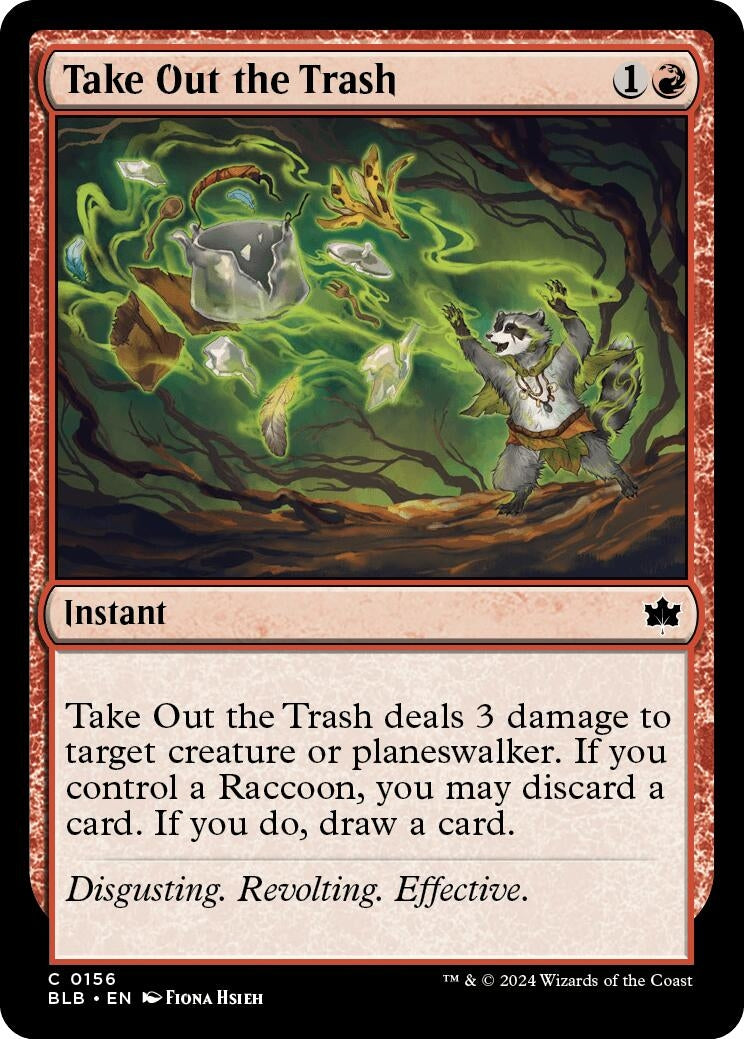 Image for Take Out the Trash (156) (BLB) - Magic: The Gathering