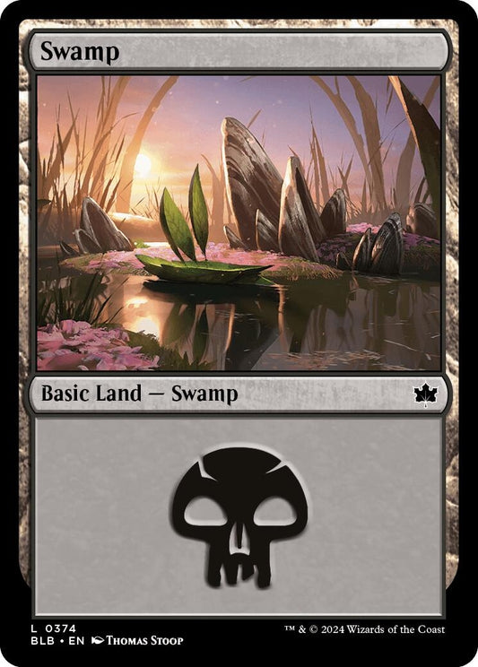 Image for Swamp (0374) (374) (BLB) - Magic: The Gathering
