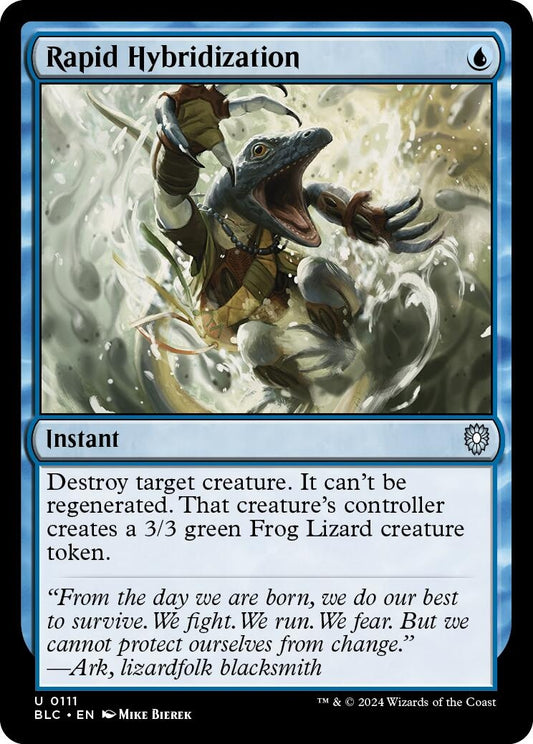 Image for Rapid Hybridization (111) (BLC) - Magic: The Gathering