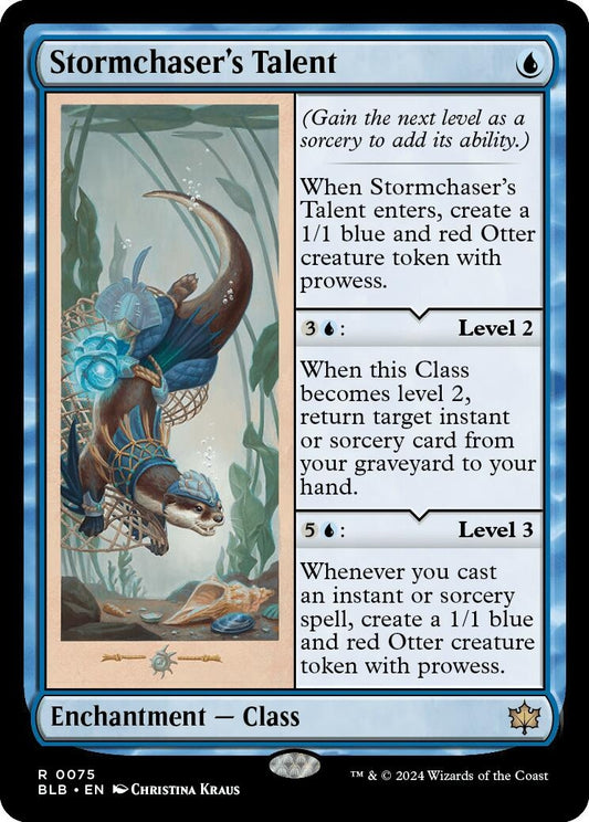 Image for Stormchaser's Talent (75) (BLB) - Magic: The Gathering