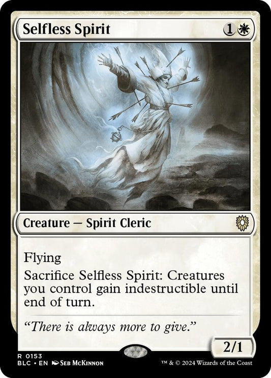 Image for Selfless Spirit (153) (BLC) - Magic: The Gathering