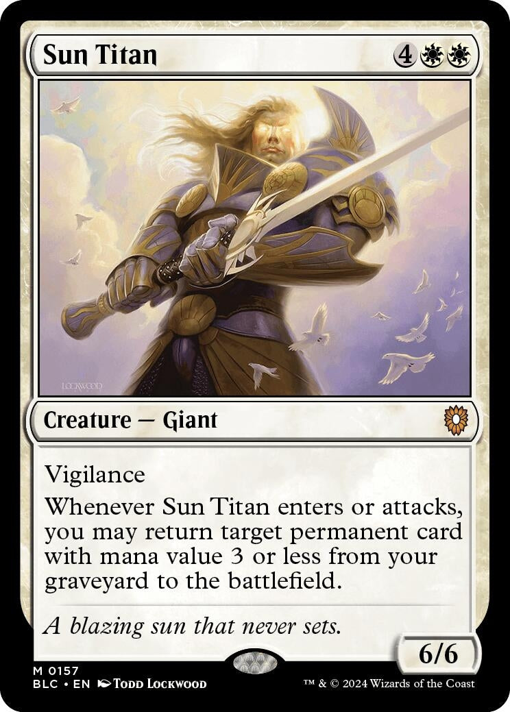 Image for Sun Titan (157) (BLC) - Magic: The Gathering