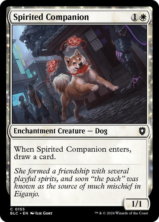 Image for Spirited Companion (155) (BLC) - Magic: The Gathering