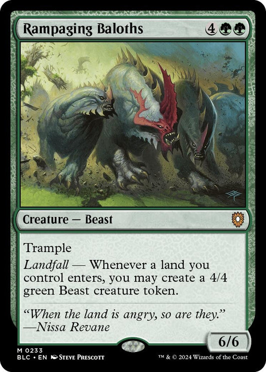 Image for Rampaging Baloths (233) (BLC) - Magic: The Gathering