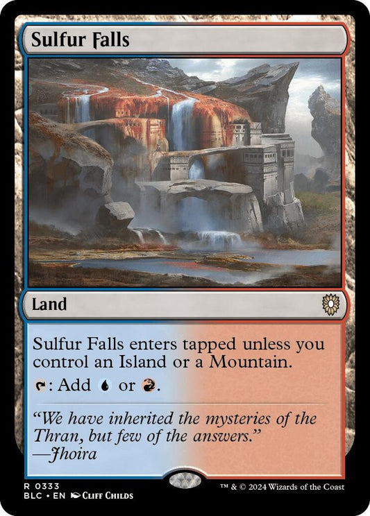 Image for Sulfur Falls (333) (BLC) - Magic: The Gathering
