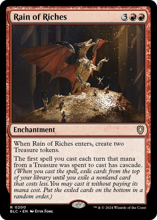 Image for Rain of Riches (200) (BLC) - Magic: The Gathering