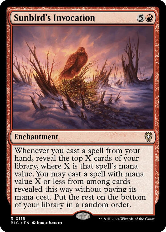 Image for Sunbird's Invocation (116) (BLC) - Magic: The Gathering
