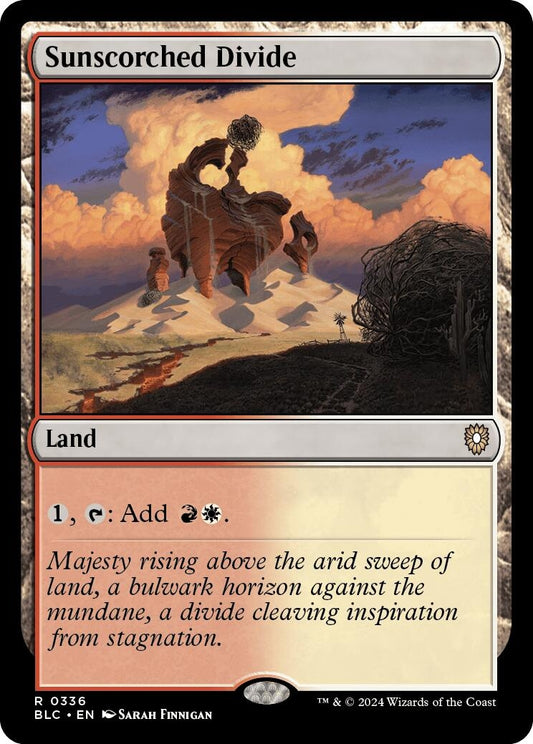 Image for Sunscorched Divide (336) (BLC) - Magic: The Gathering