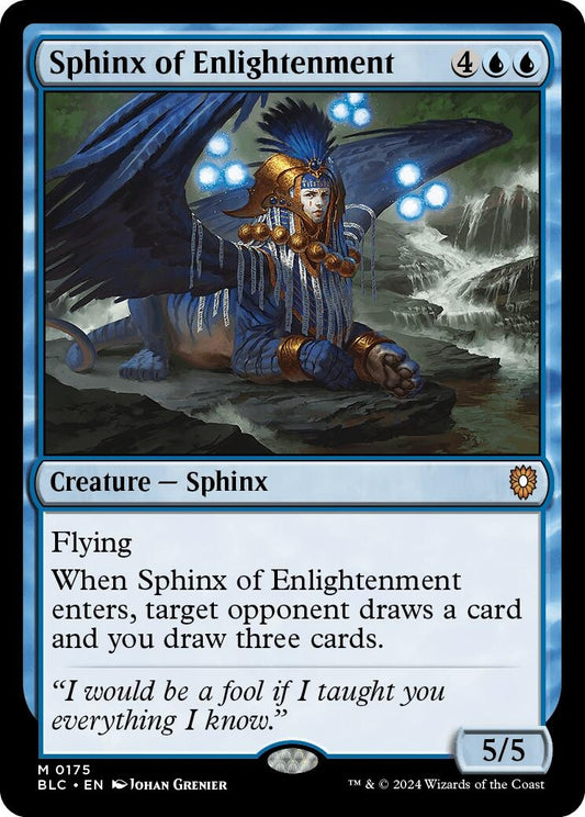 Image for Sphinx of Enlightenment (175) (BLC) - Magic: The Gathering