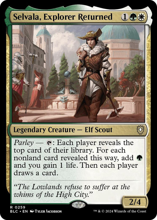 Image for Selvala, Explorer Returned (259) (BLC) - Magic: The Gathering