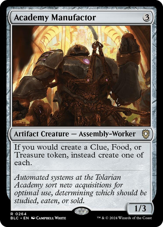 Image for Academy Manufactor (264) (BLC) - Magic: The Gathering