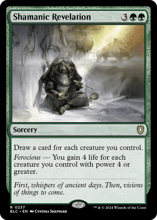 Image for Shamanic Revelation (237) (BLC) - Magic: The Gathering