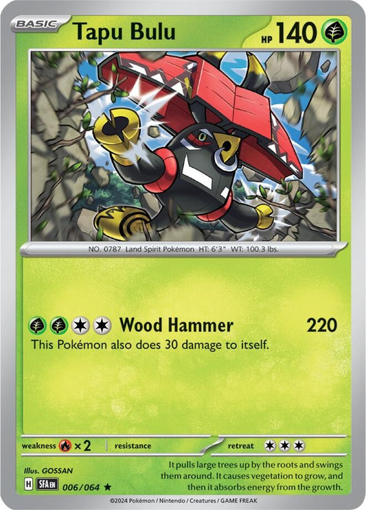 Image for Tapu Bulu (006/064) (SFA) - Pokemon