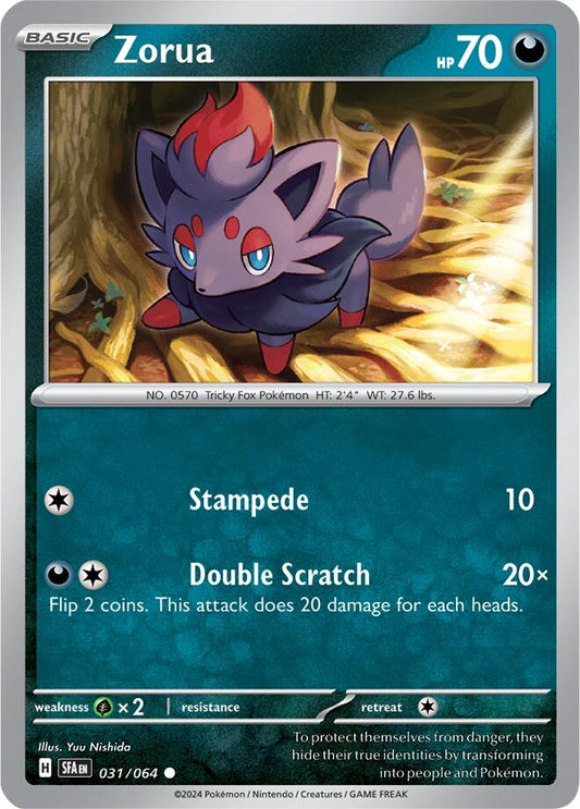 Image for Zorua (031/064) (SFA) - Pokemon