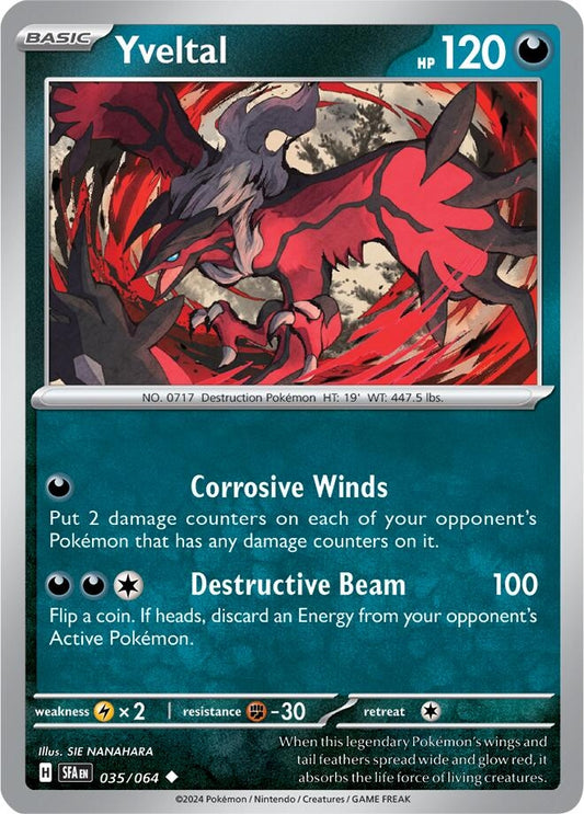 Image for Yveltal (035/064) (SFA) - Pokemon