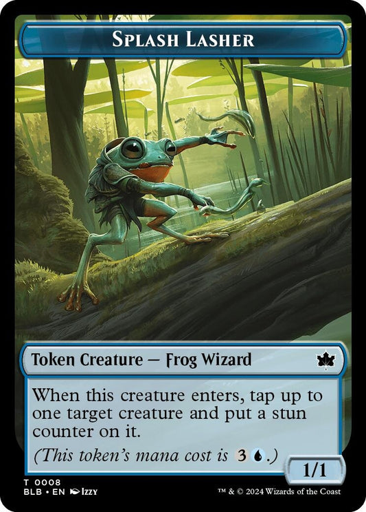 Image for Splash Lasher Token (8) (BLB) - Magic: The Gathering