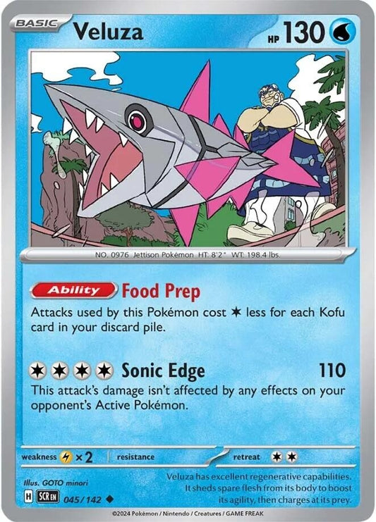 Image for Veluza (045/142) (SCR) - Pokemon