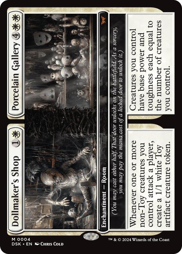 Dollmaker's Shop // Porcelain Gallery - Duskmourn: House of Horror (DSK)