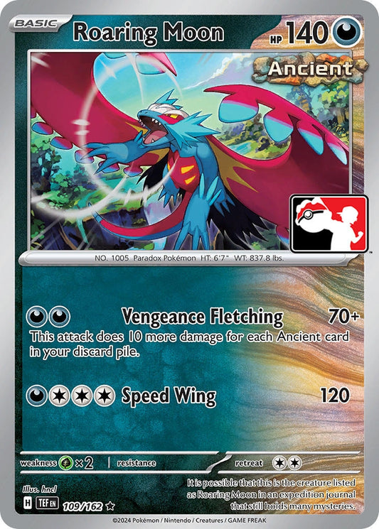 Image for Roaring Moon (109/162) - Pokemon