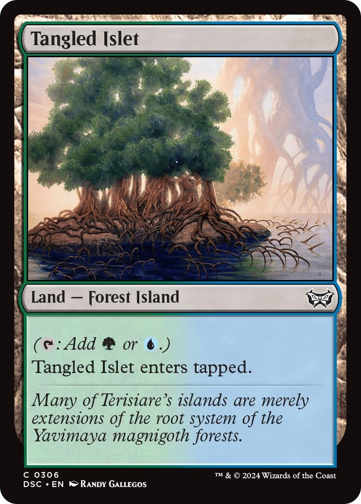 Image for Tangled Islet (306) (DSC) - Magic: The Gathering