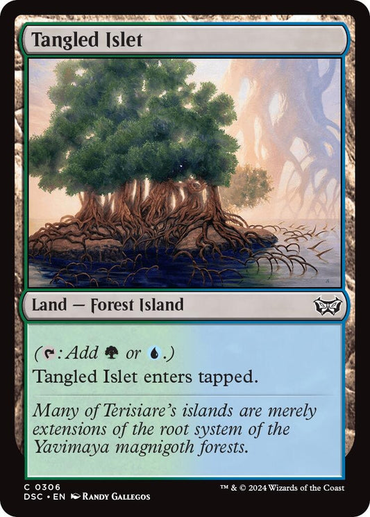 Image for Tangled Islet (306) (DSC) - Magic: The Gathering