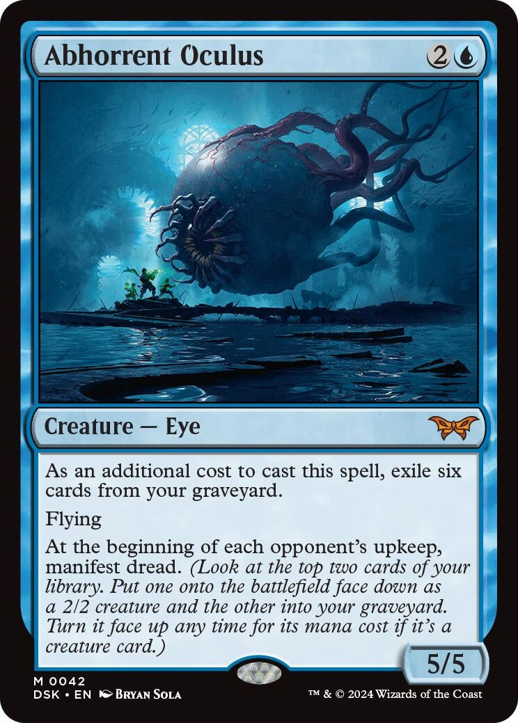 Image for Abhorrent Oculus (42) (DSK) - Magic: The Gathering