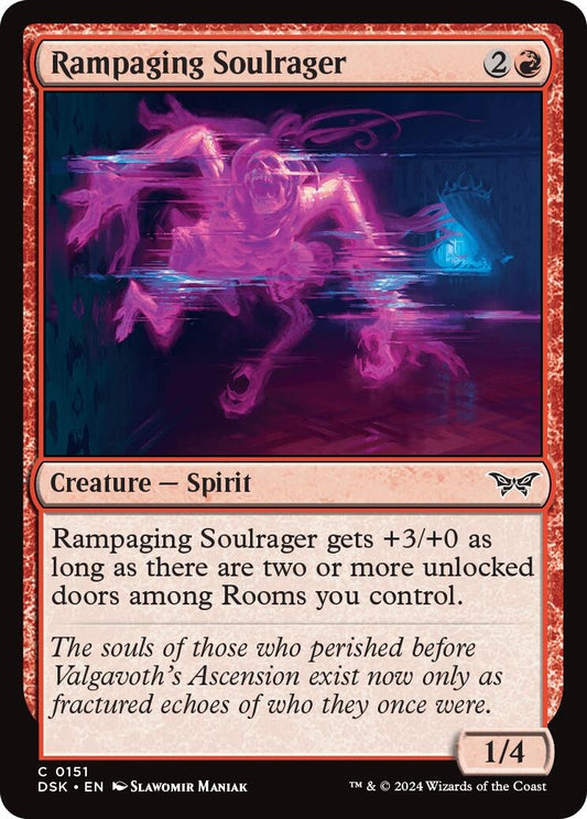 Image for Rampaging Soulrager (151) (DSK) - Magic: The Gathering