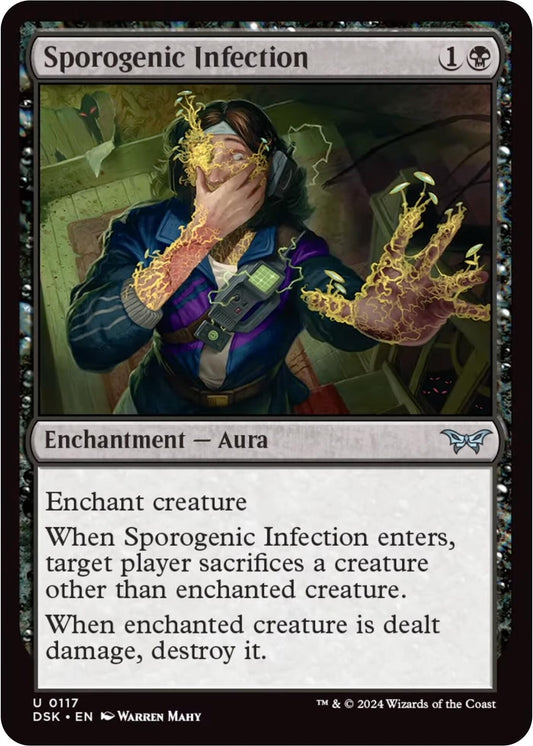 Image for Sporogenic Infection (117) (DSK) - Magic: The Gathering