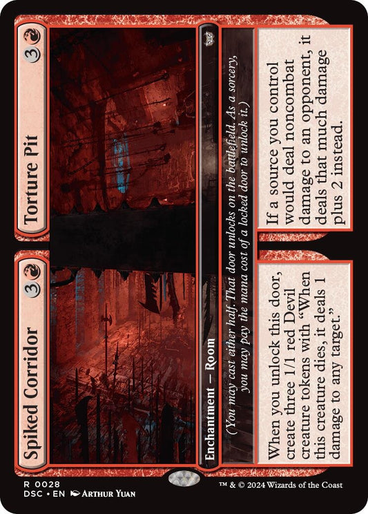 Image for Spiked Corridor // Torture Pit (28) (DSC) - Magic: The Gathering