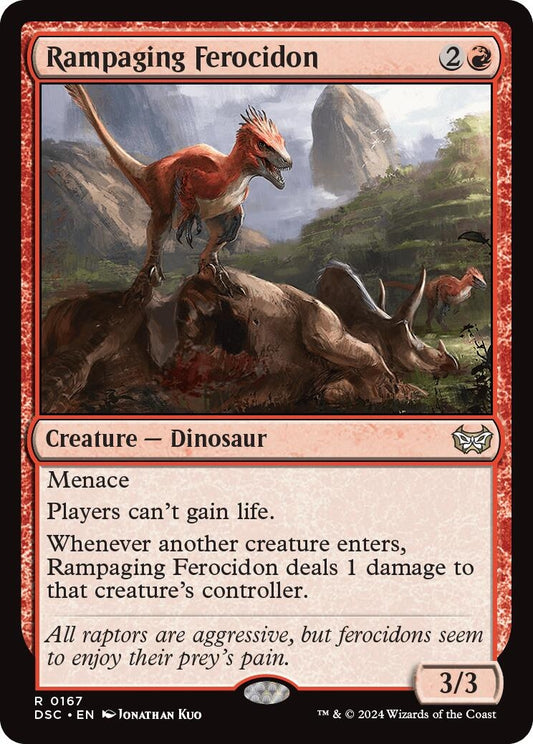 Image for Rampaging Ferocidon (167) (DSC) - Magic: The Gathering