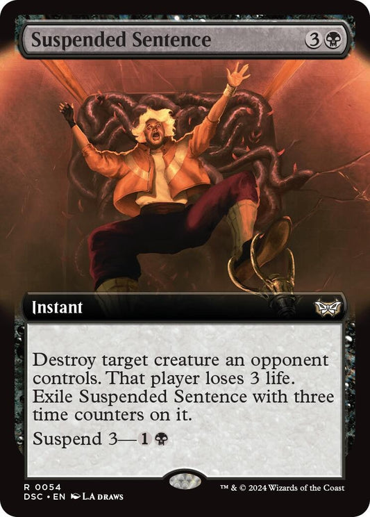 Image for Suspended Sentence (Extended Art) (54) (DSC) - Magic: The Gathering