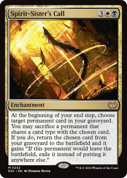 Image for Spirit-Sister's Call (232) (DSC) - Magic: The Gathering