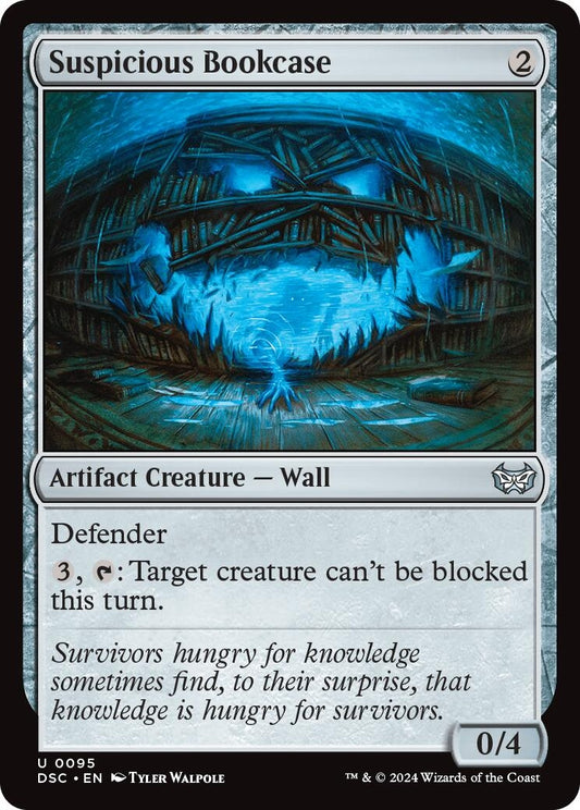 Image for Suspicious Bookcase (95) (DSC) - Magic: The Gathering
