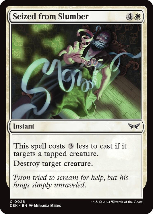 Image for Seized from Slumber (28) (DSK) - Magic: The Gathering