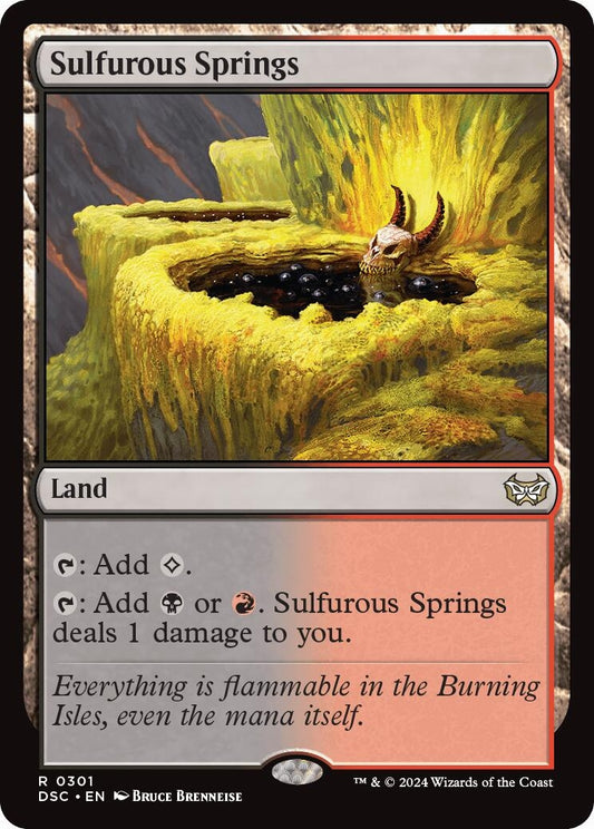 Image for Sulfurous Springs (301) (DSC) - Magic: The Gathering