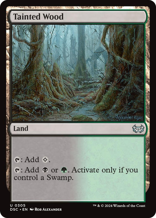 Image for Tainted Wood (305) (DSC) - Magic: The Gathering
