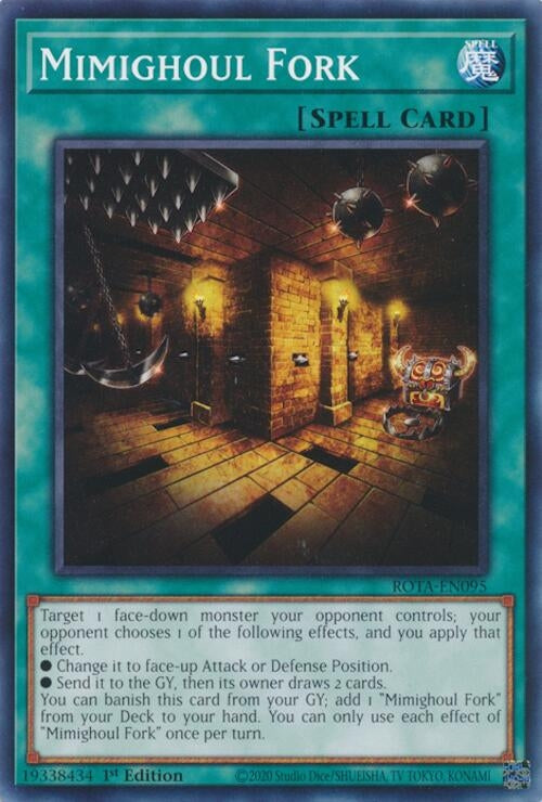 Image for Mimighoul Fork (ROTA-EN095) (ROTA) - YuGiOh