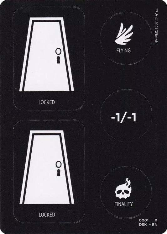 Image for Punch Card Token (1 // 2) (1 // 2) (DSK) - Magic: The Gathering