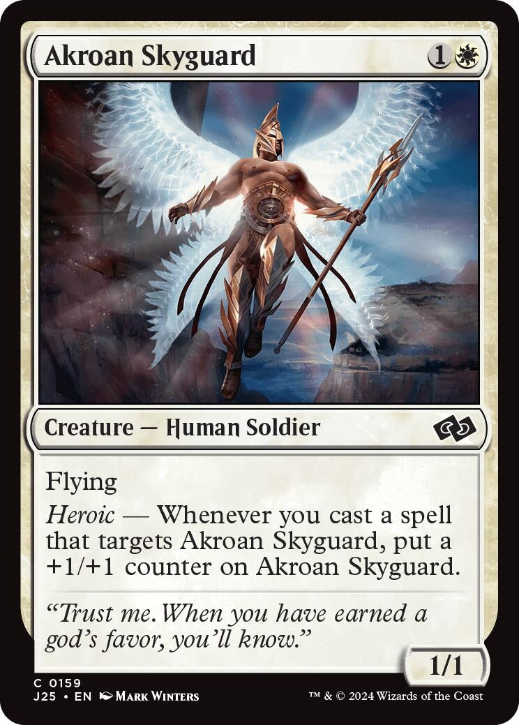 Image for Akroan Skyguard (159) (J25) - Magic: The Gathering