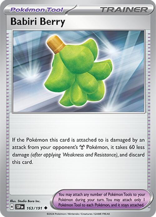 Image for Babiri Berry (163/191) (SSP) - Pokemon