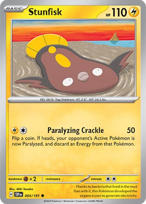 Image for Stunfisk (064/191) (SSP) - Pokemon