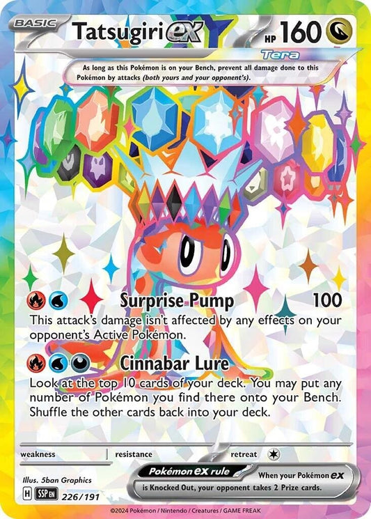 Image for Tatsugiri ex (226/191) (SSP) - Pokemon