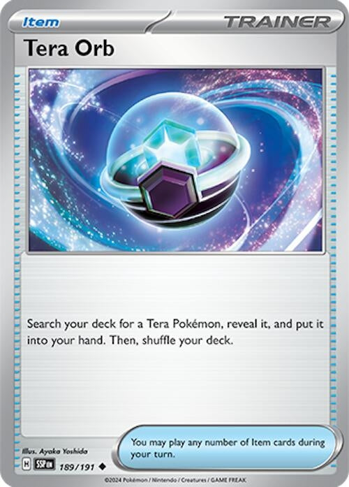 Image for Tera Orb (189/191) (SSP) - Pokemon