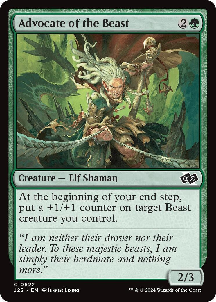 Image for Advocate of the Beast (622) (J25) - Magic: The Gathering