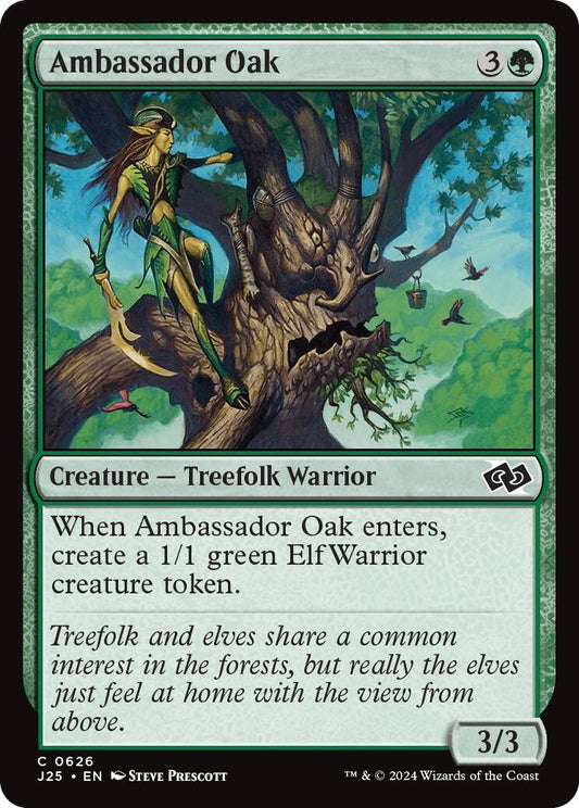 Image for Ambassador Oak (626) (J25) - Magic: The Gathering
